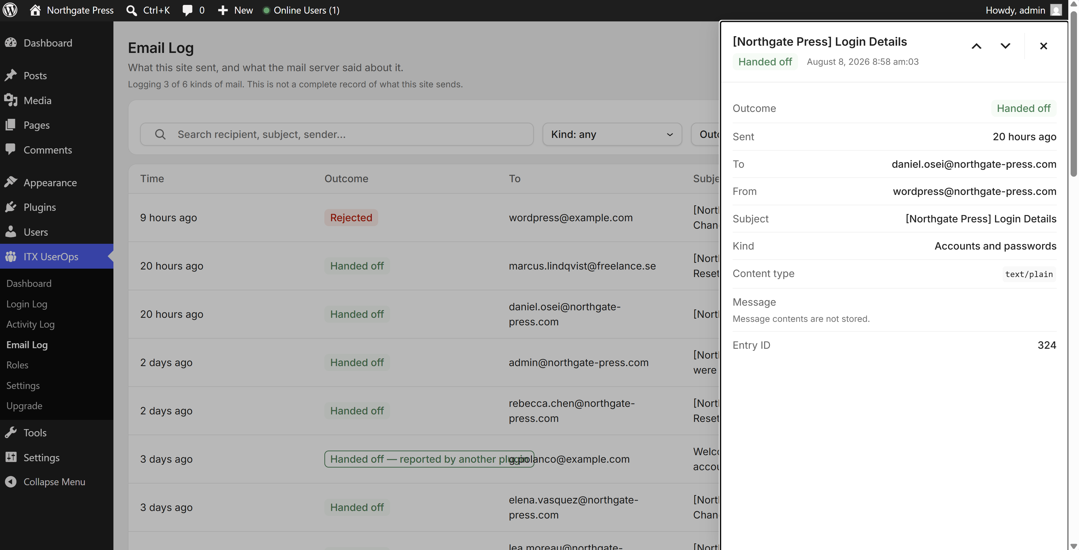 Role editor — areas and levels instead of raw capabilities, with drafts and compare