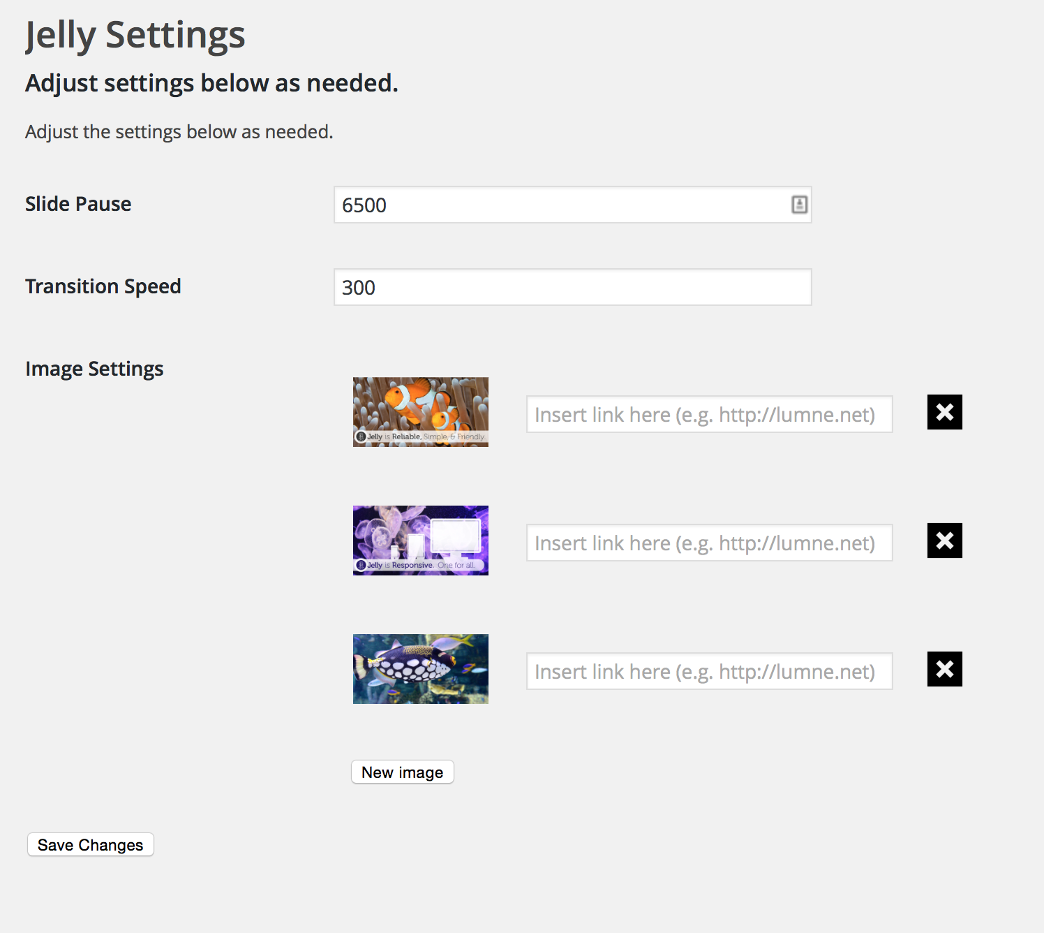 See all your settings on one easy-to-use page.