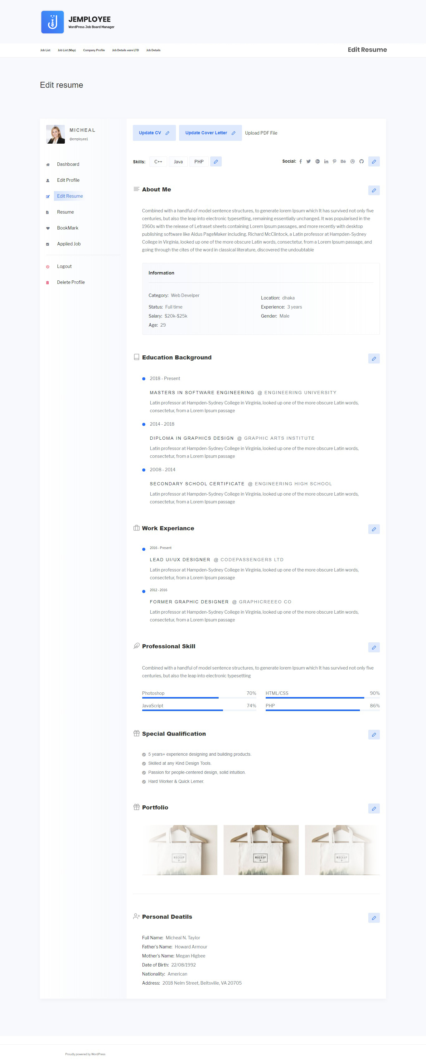 Job Listing Details