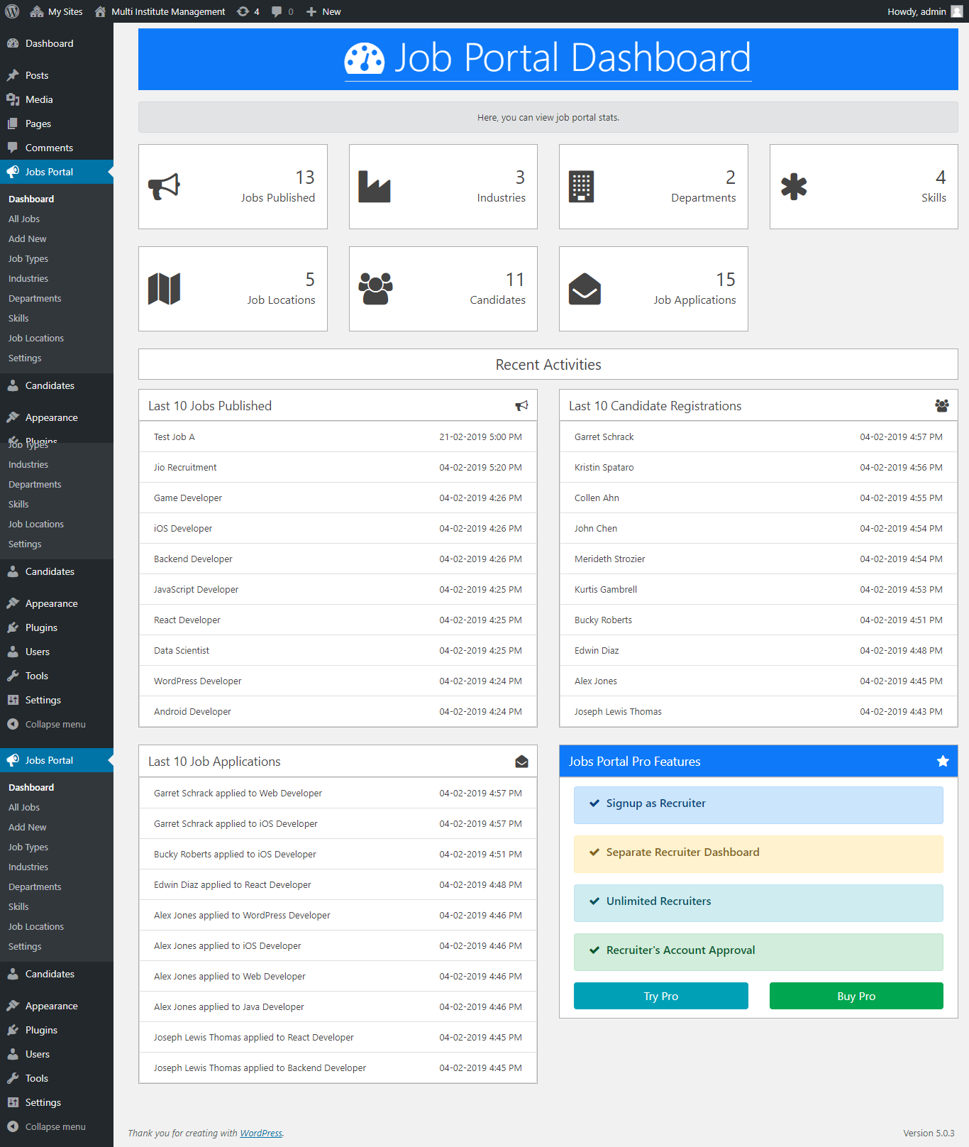 Download the plugin using WordPress.org or you can download the plugin through WordPress admin dashboard 'Plugins -> Add New'