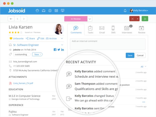 Collaborative recruitment