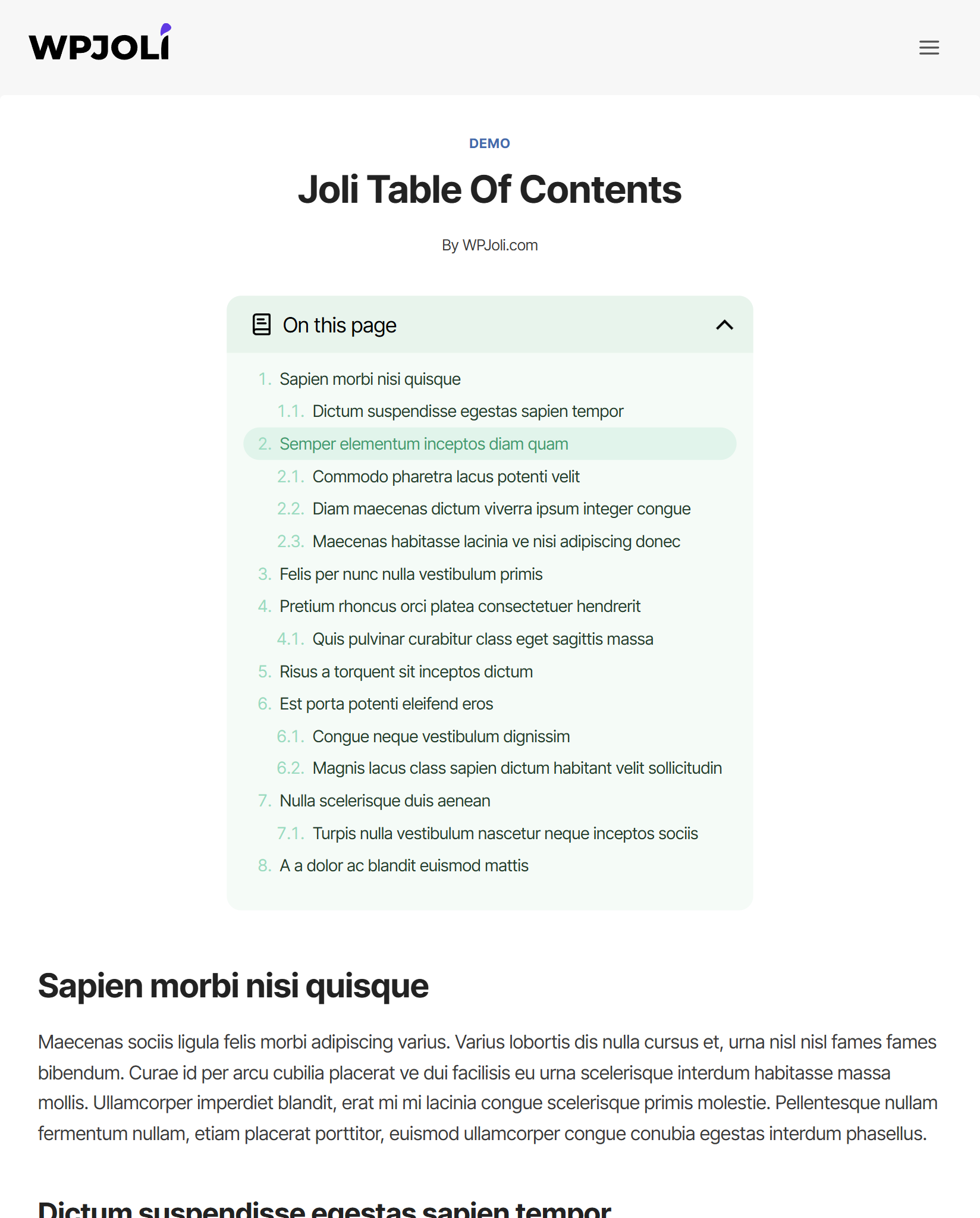 Settings Page — Theme & Colors