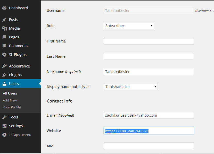 #6/19/2014: Spammer, caught live!#