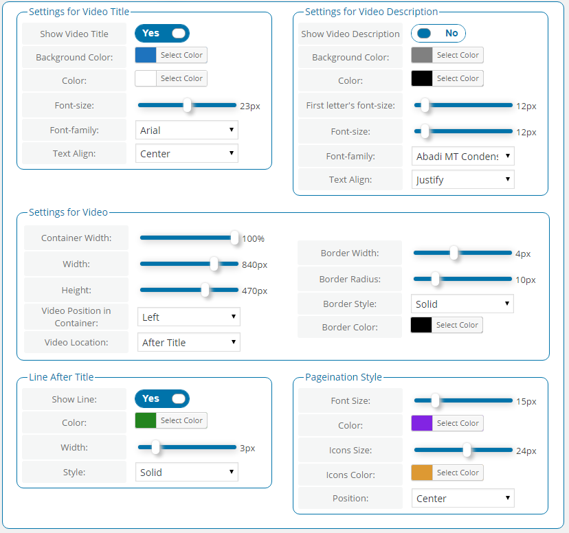 [WordPress Plugin Demo view 5](http://juna-it.com/index.php/gallery-video-slider-gallery-video-responsive/) - Video Slider