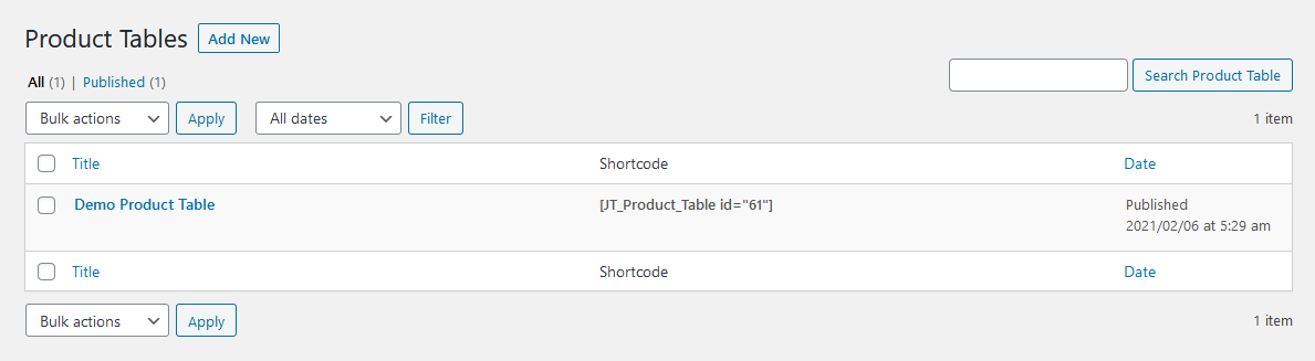 Shortcode