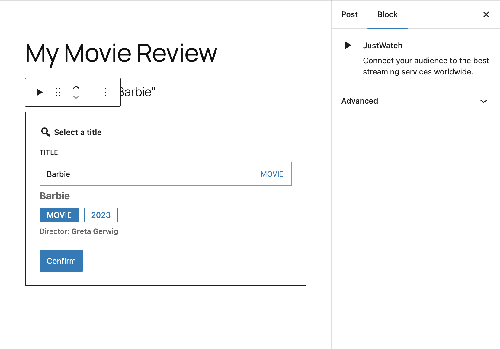 Preview or edit your changes.