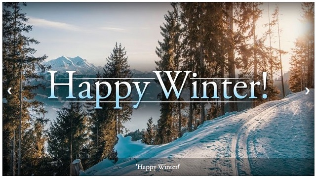 Slideshow Preview with caption