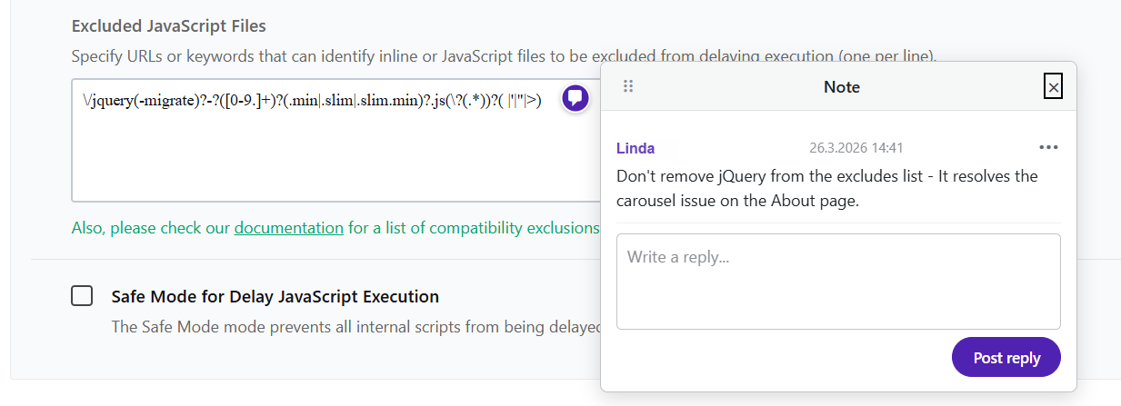 Add helpful reminders directly in the editor - like how to schedule or update the publish date.