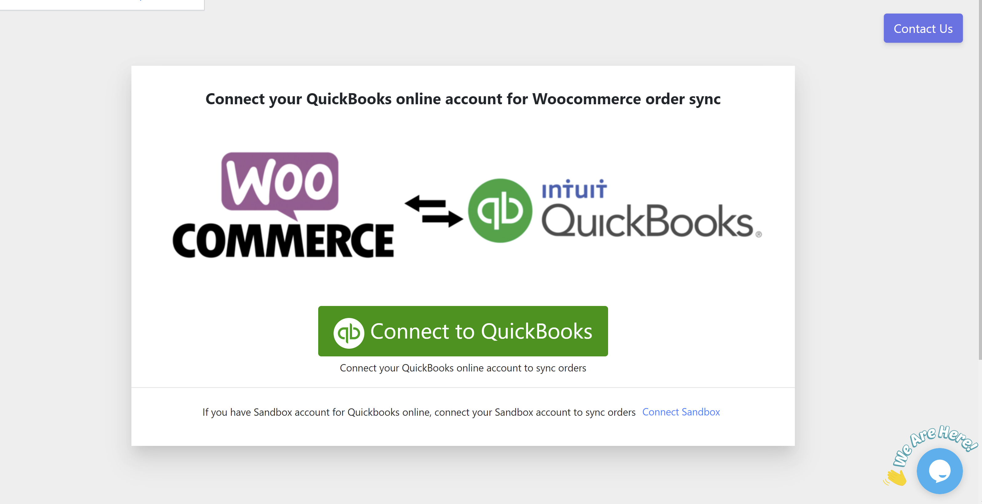 Connect Your QuickBooks Online Account