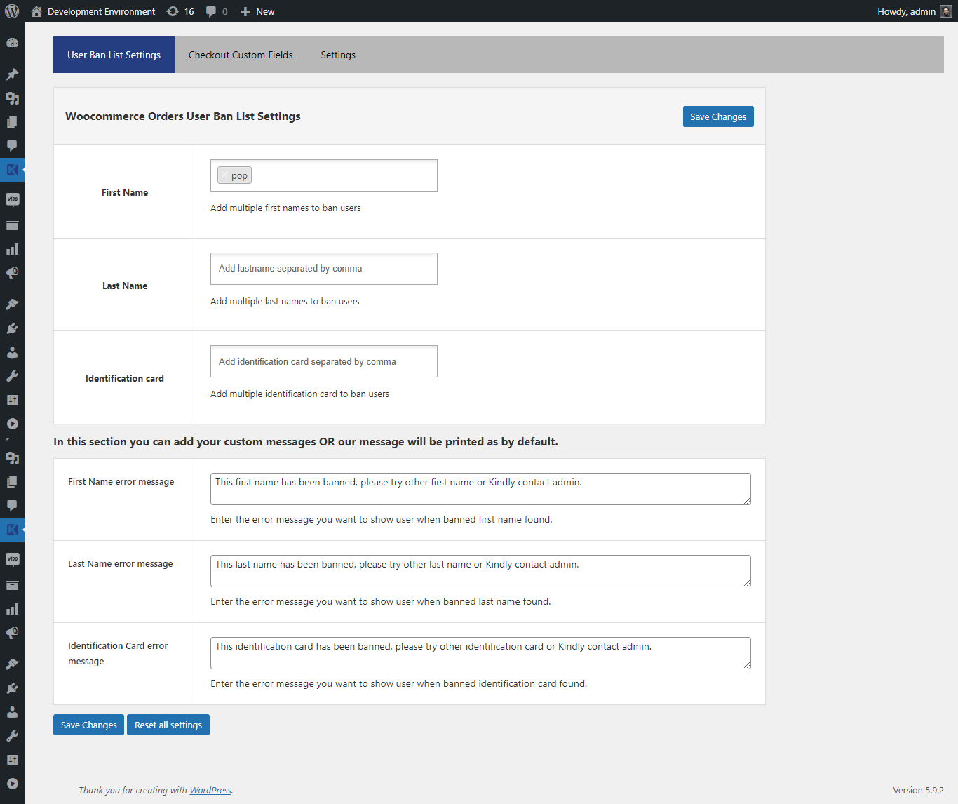 screenshot-4.png (Woocommerce user ban list).