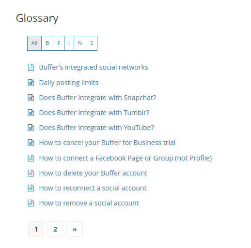 Knowledgebase Helpdesk Glossary of Terms