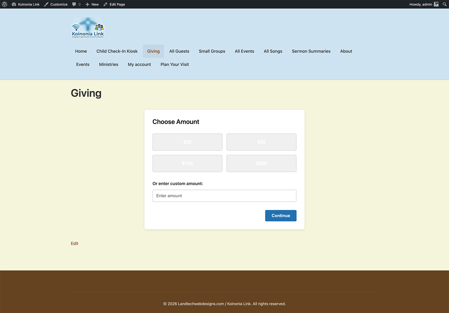 The Privacy & Ethics settings panel.