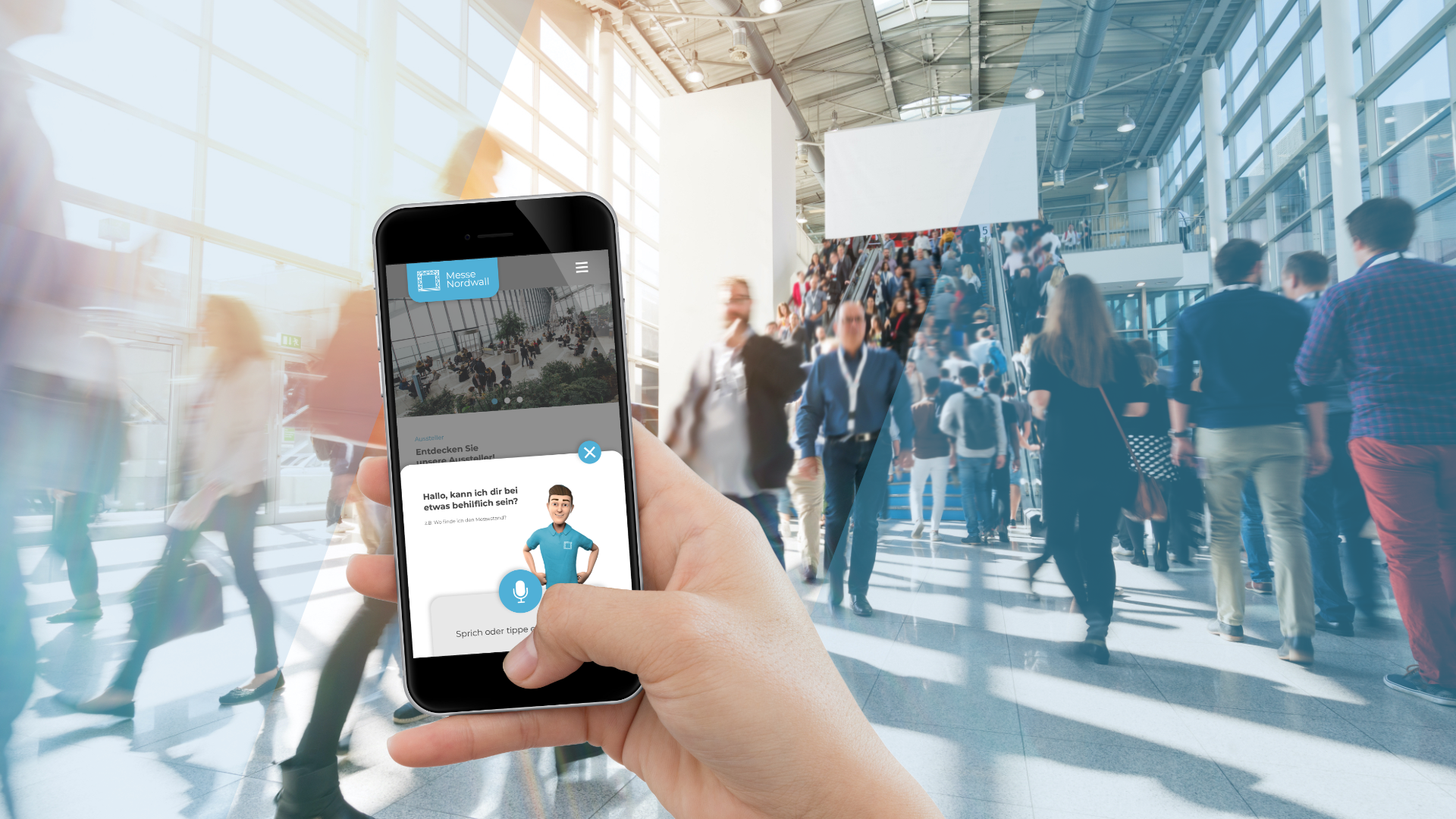 Lailo usage example "Train Station"