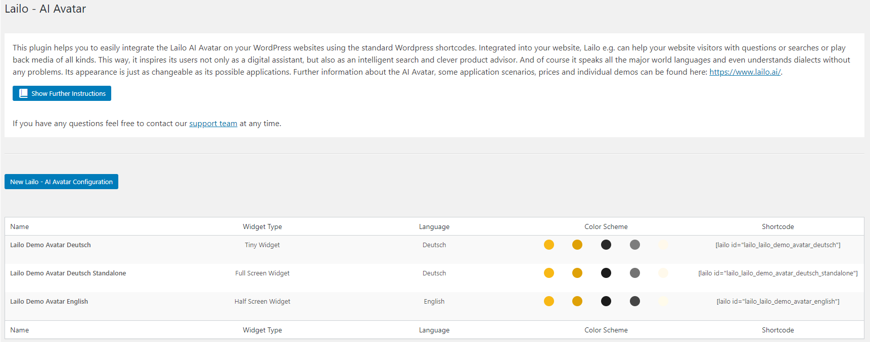 Lailo usage example "Supermarket"