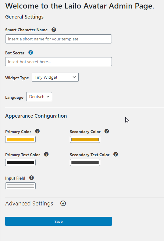 Lailo usage example "City"