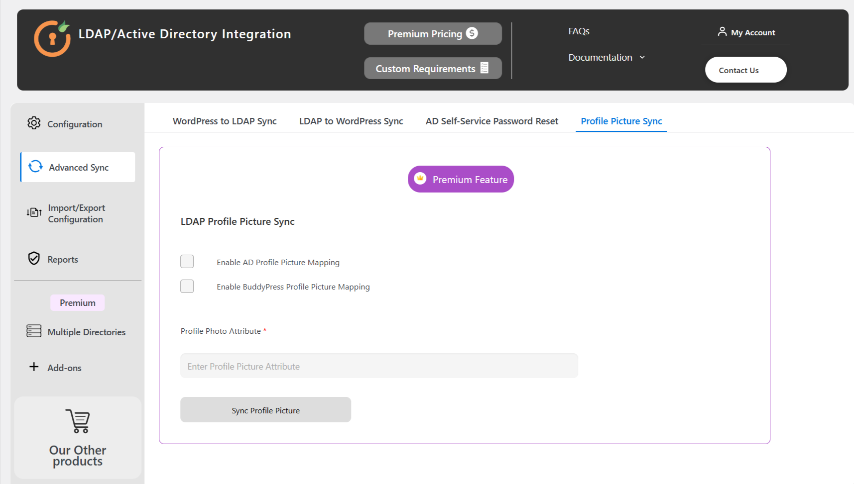 LDAP User Mapping Configuration