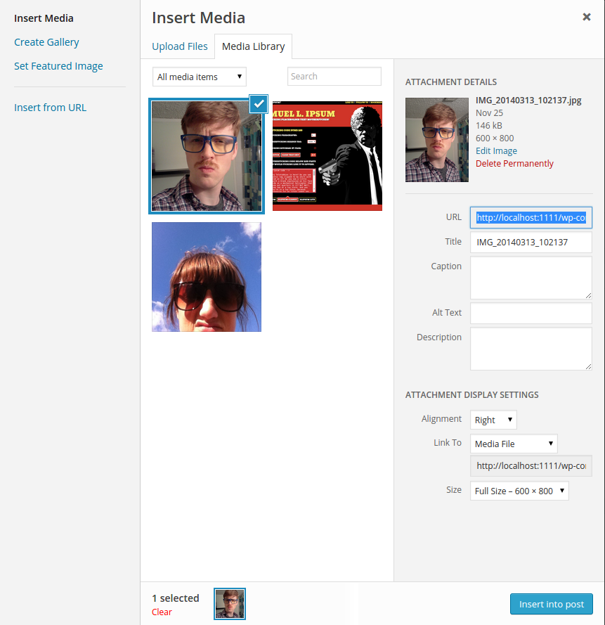 For `[leaflet-image]` upload an image, and copy the URL from the right-hand side