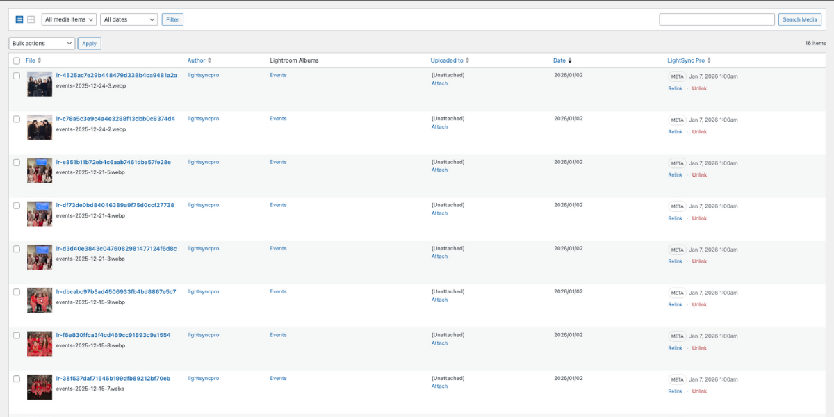 Switch between different versions of the same photo from Lightroom