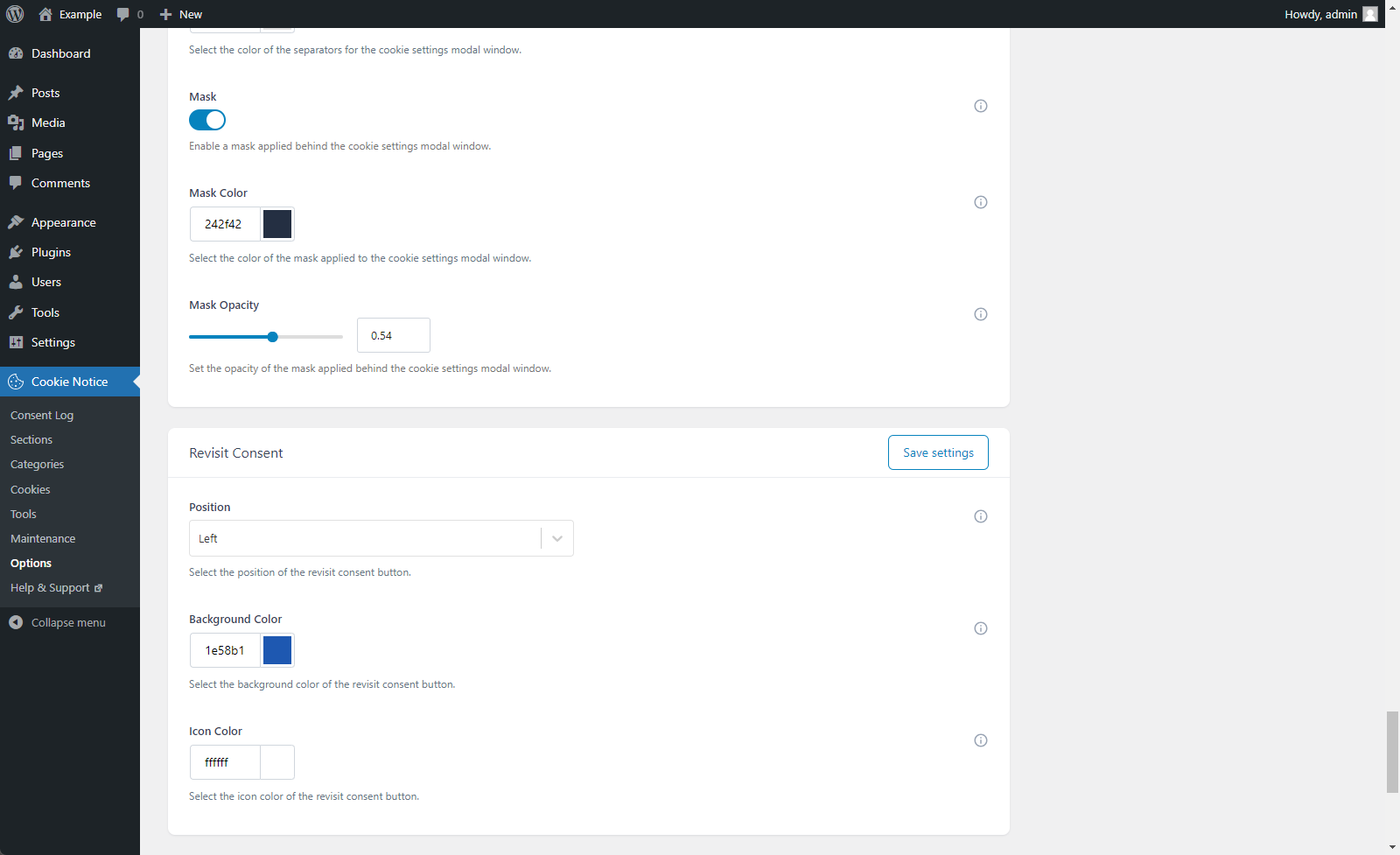 Export the plugin data as XML files.