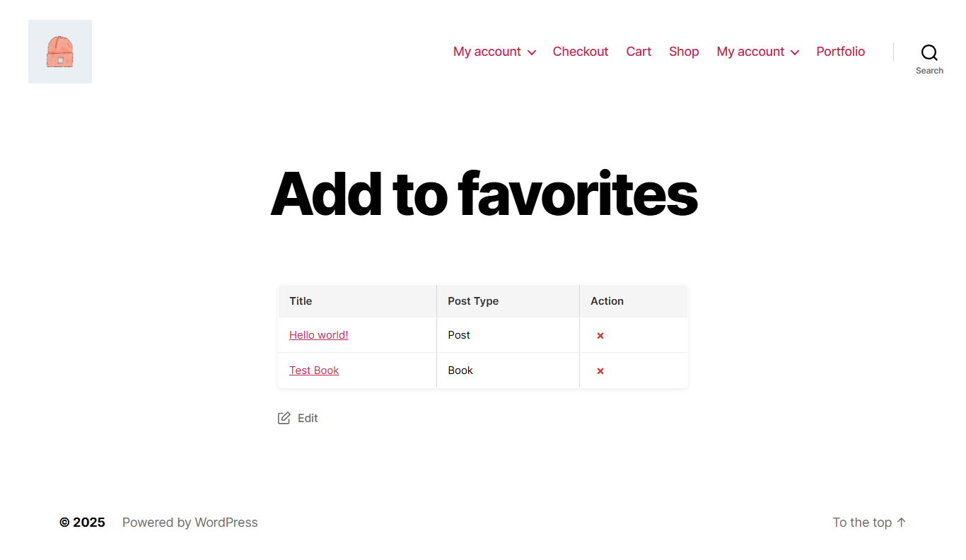 Post Page – Before Content