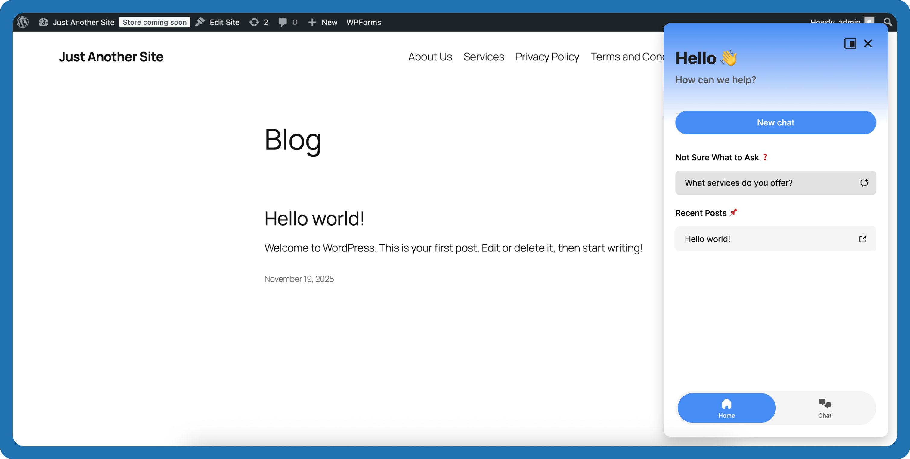 **Live Agent Connected** - Live agent handoff from AI to human support via Slack