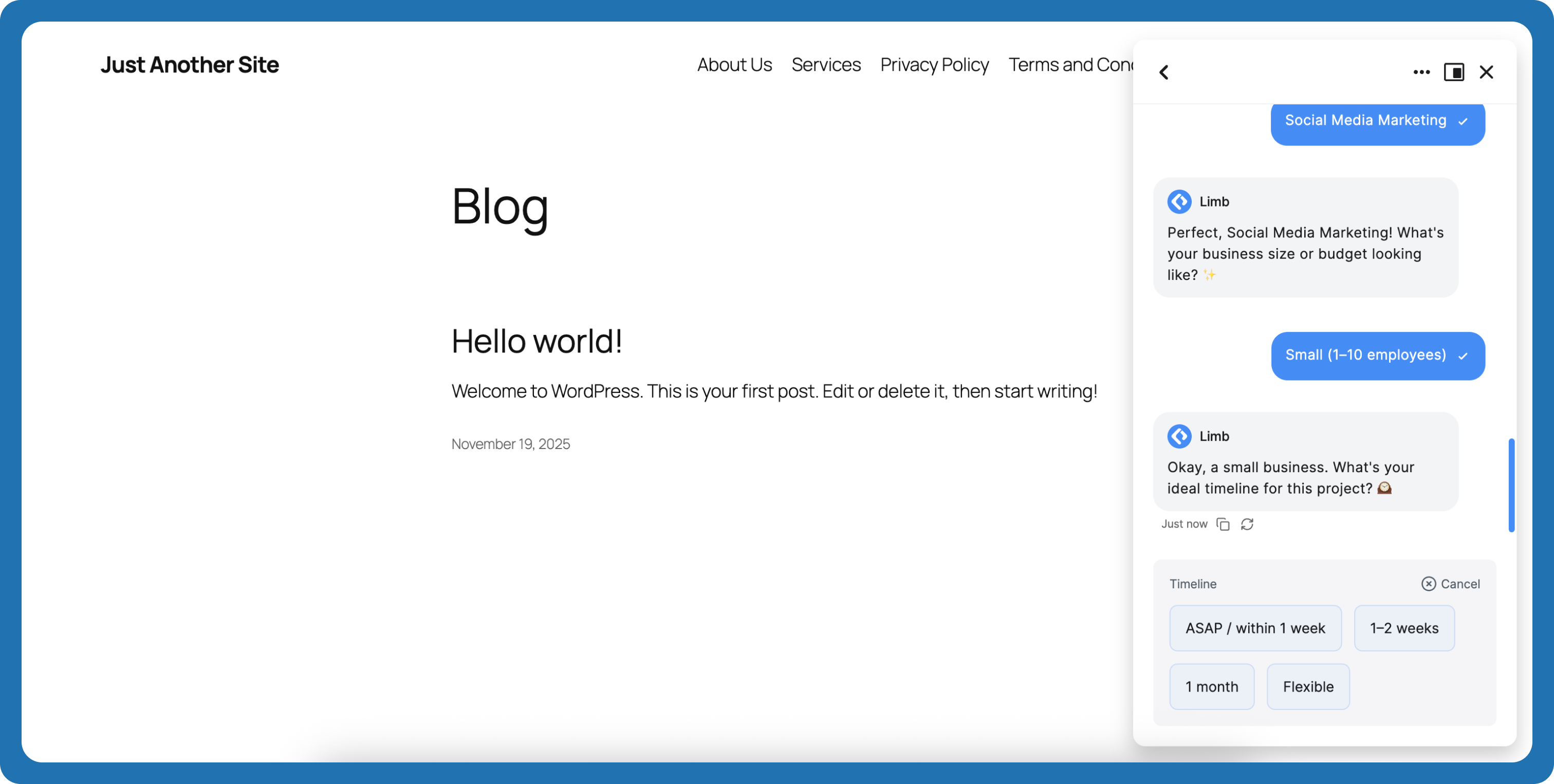**Product Recommendation Triggered** - Product recommendation showing recommended products from conversation