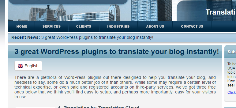 The LinGO button's default state.