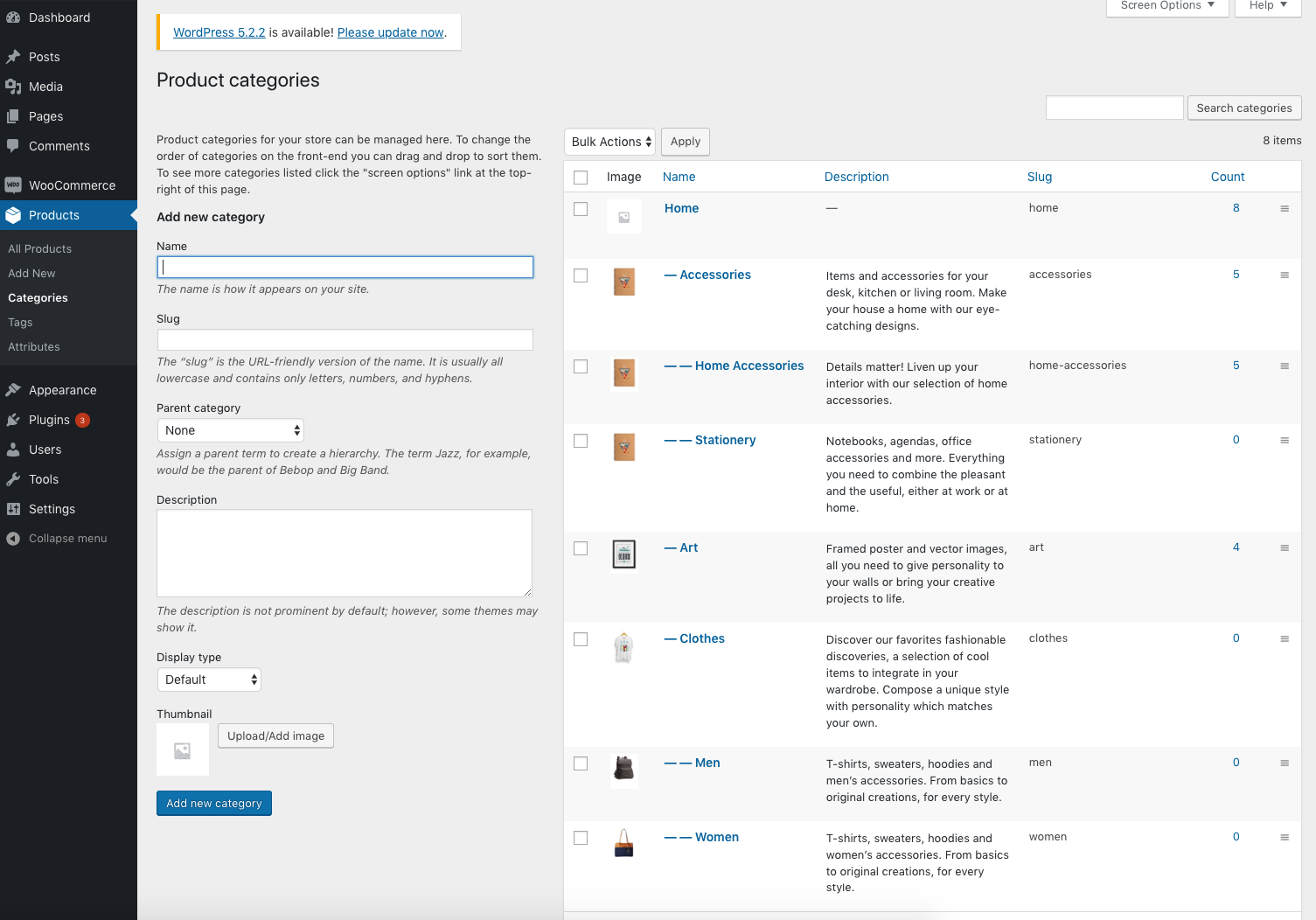 Setup source cart