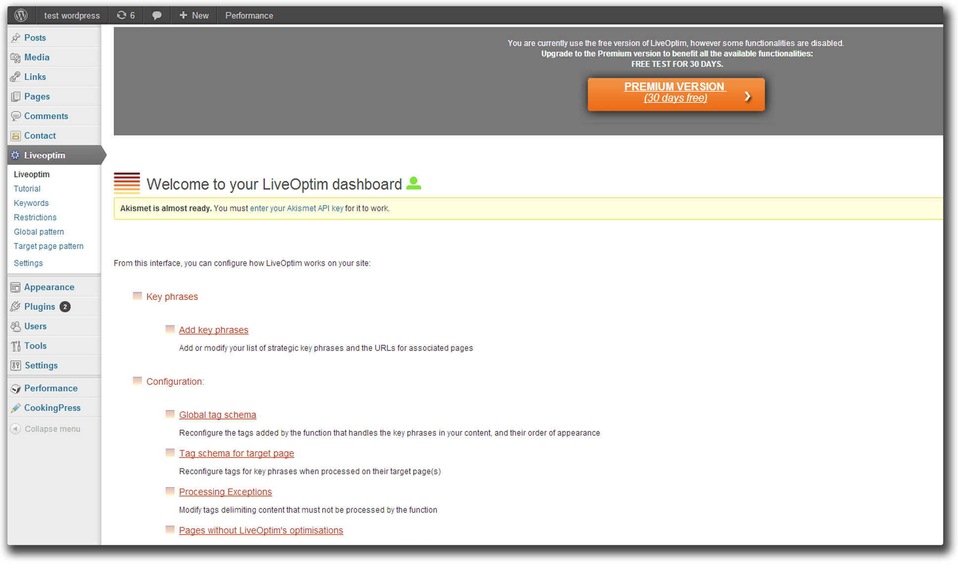 LiveOptim vs. Others SEO Plugins Comparison