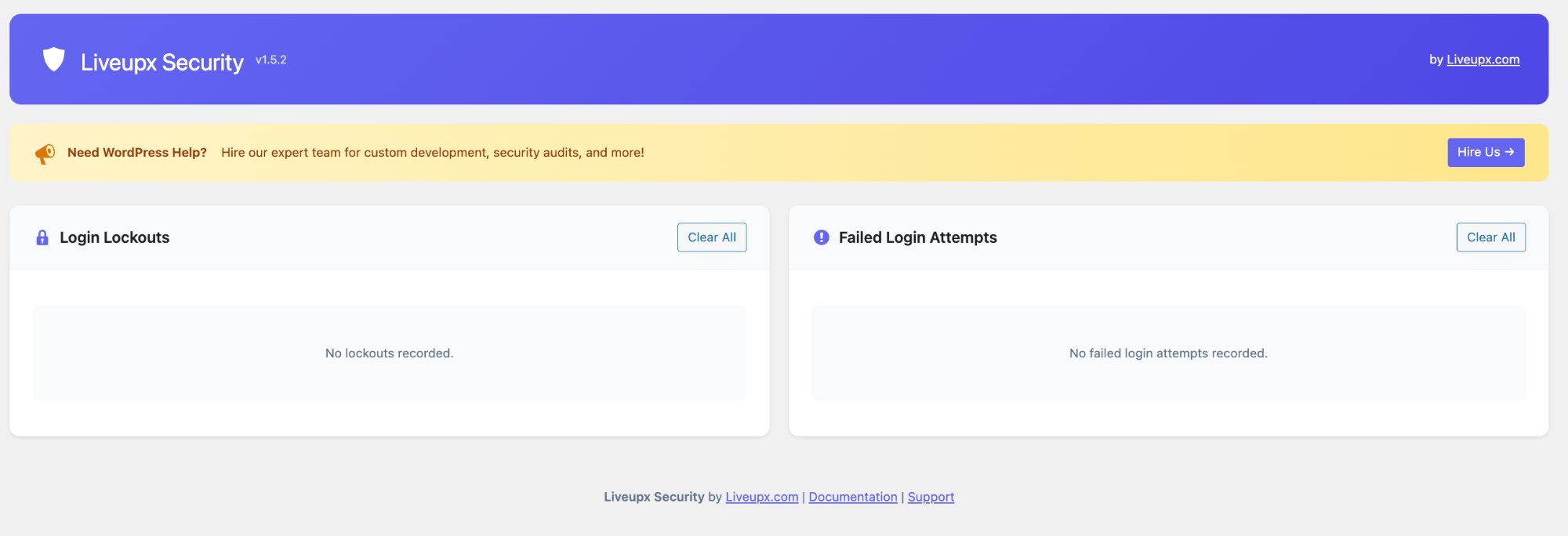 Login Security - View and manage login lockouts and failed attempts