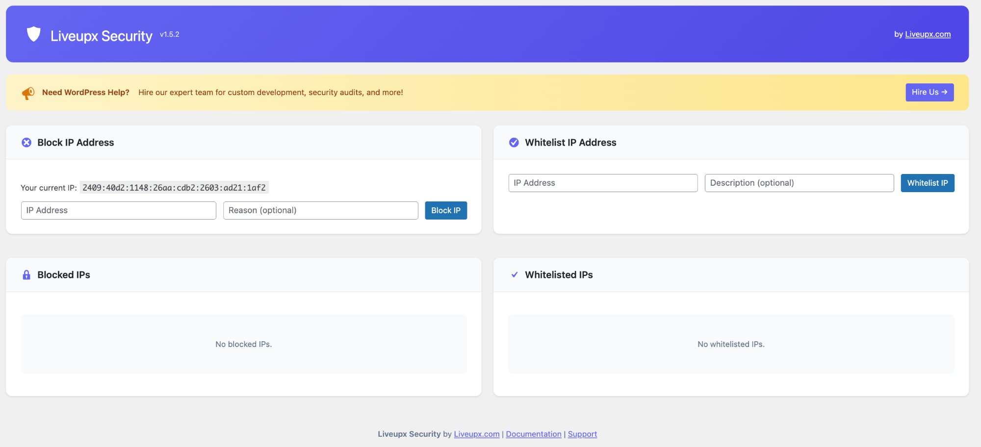 IP Manager - Block and whitelist IP addresses