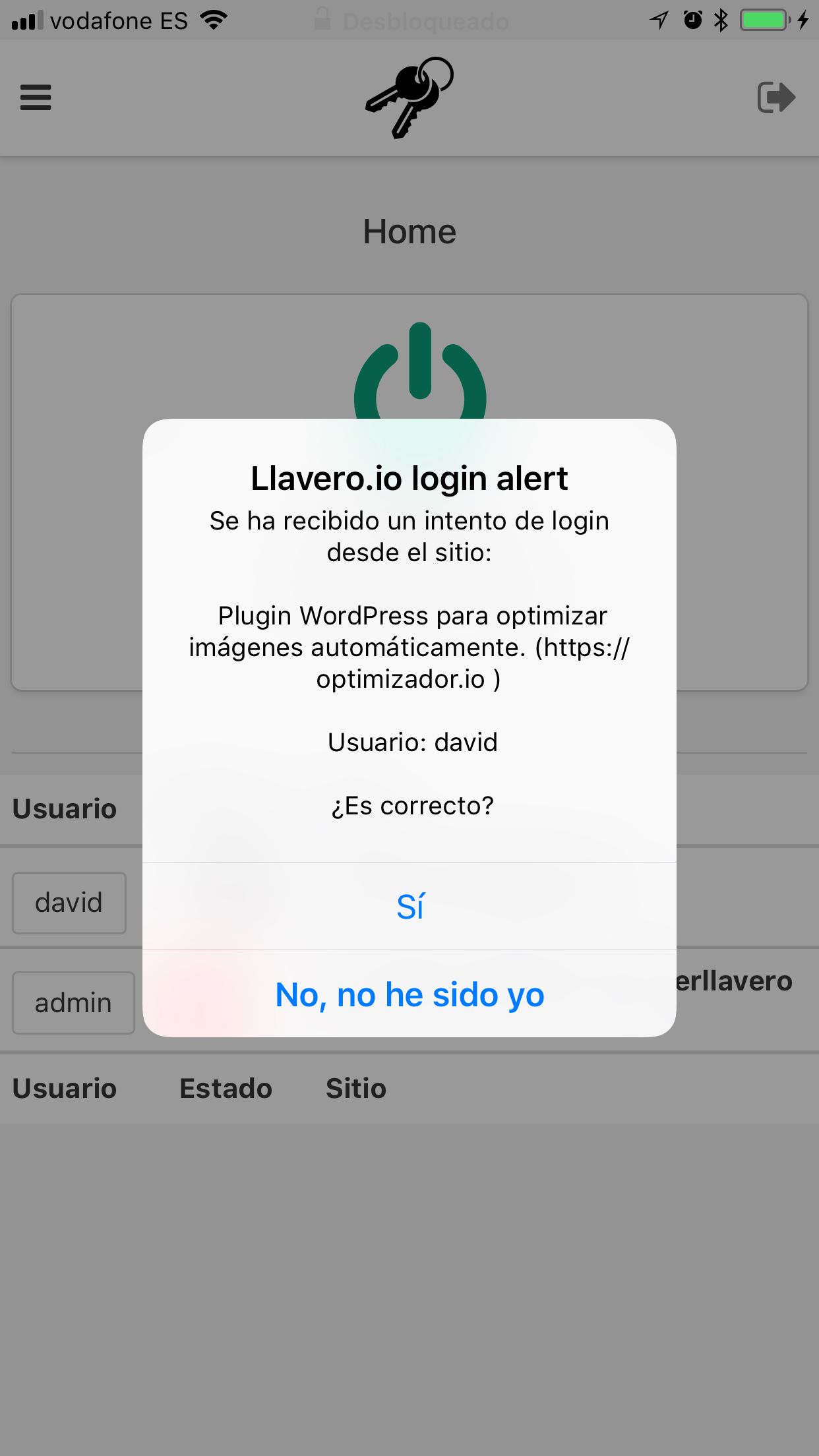 Recibes una notificación en tu movil, de forma que si te roban la contraseña, no podrán acceder salvo que tamién tengan acceso a tu móvil
