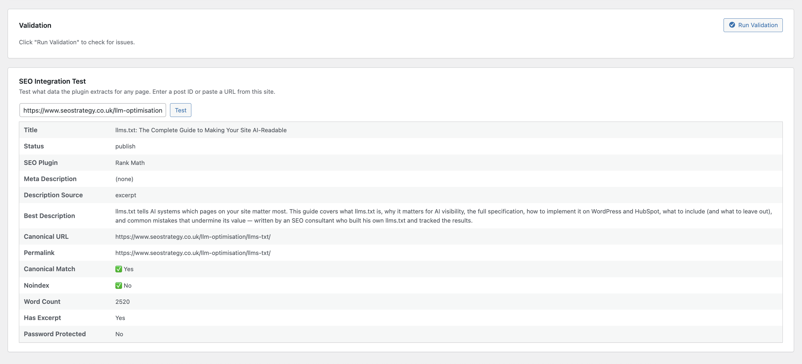Change Detection -- banner alerting when curated pages have been updated