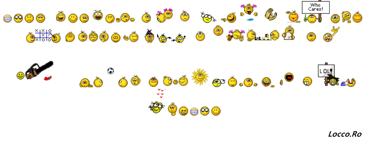 List Emoticons