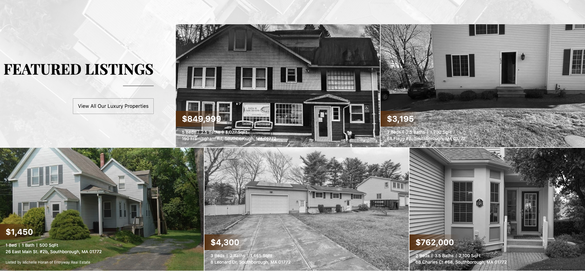 **Featured Listings** - Attractive and configurable Feature Listings pages.