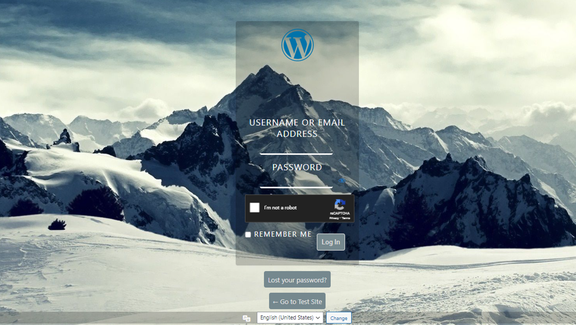 Social login integration