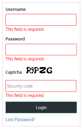 Error Message Settings