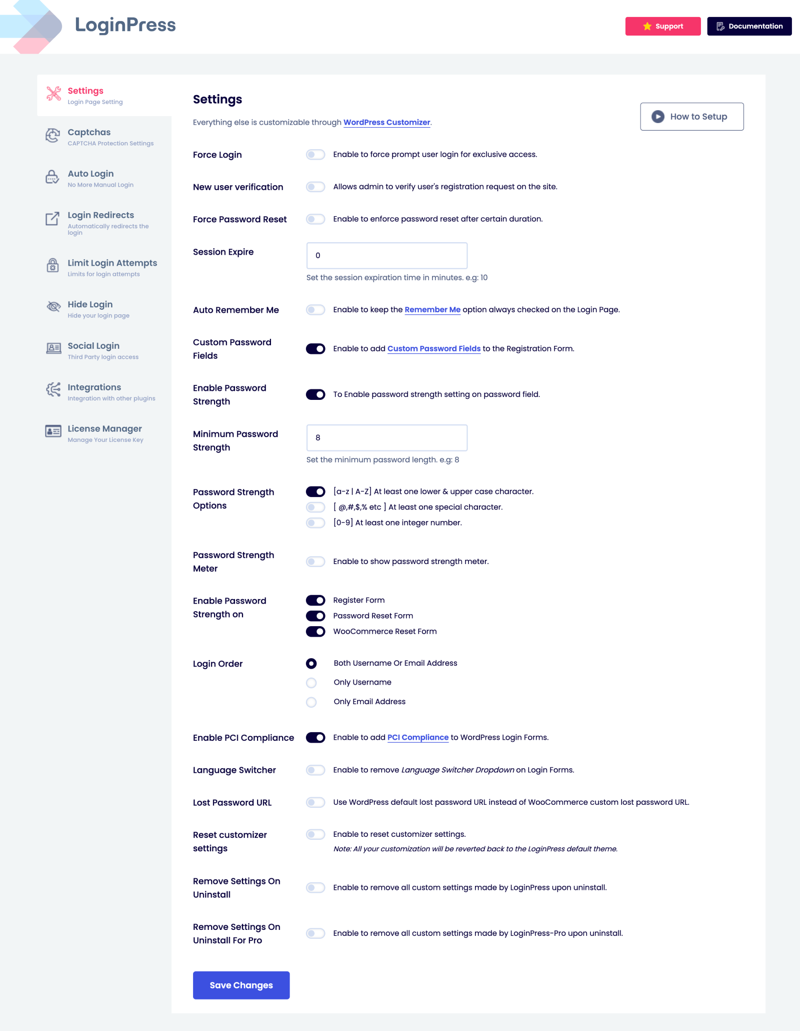 Custom Login page (Geek theme) Example #19 [Pro feature](https://loginpress.pro/pricing?utm_source=wp-org&utm_medium=screenshots&utm_campaign=pro-upgrade&utm_content=Geek+theme)