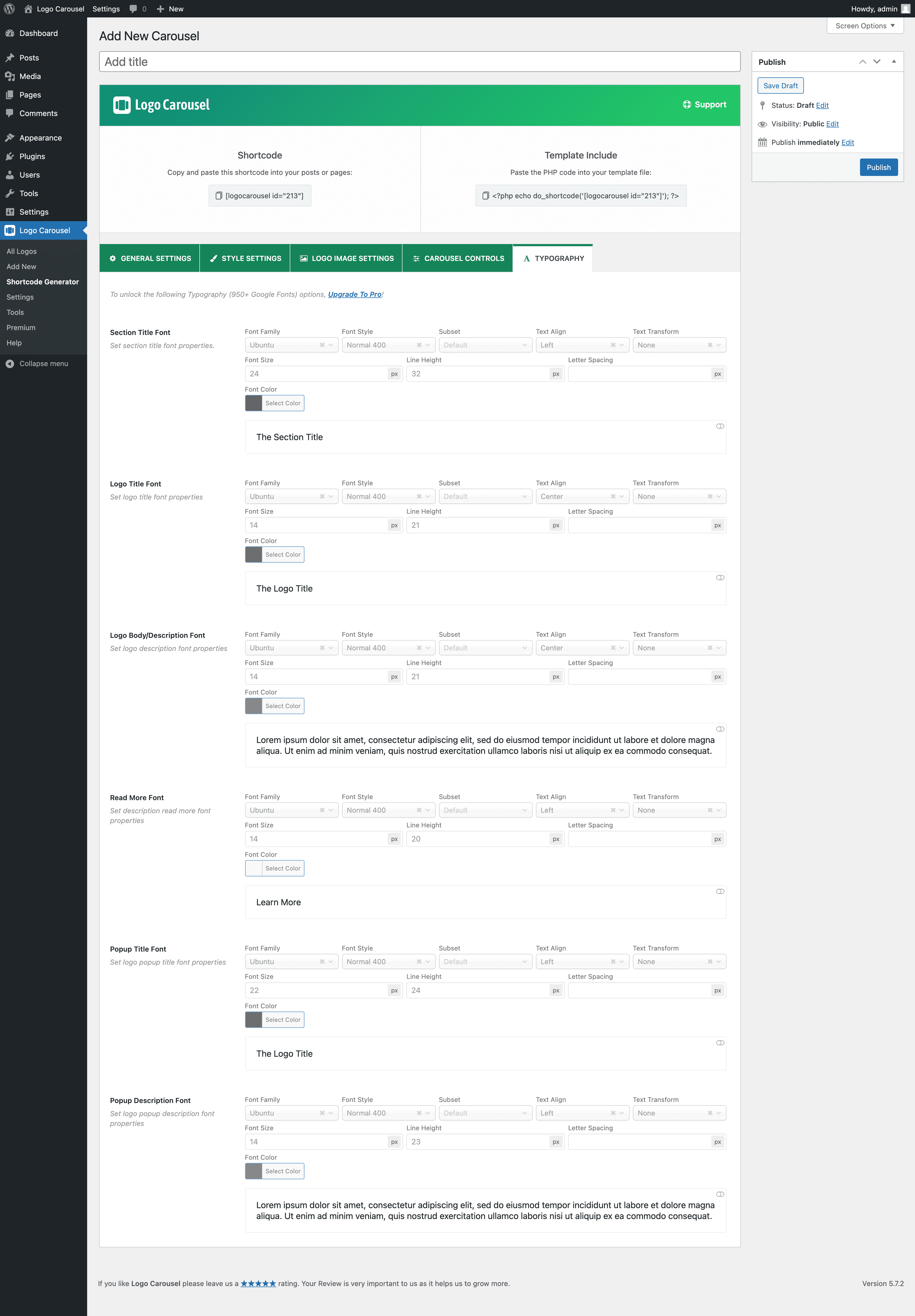 Tools (Export)