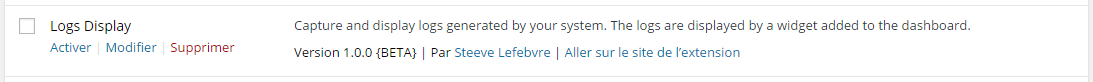 Activate the plugin