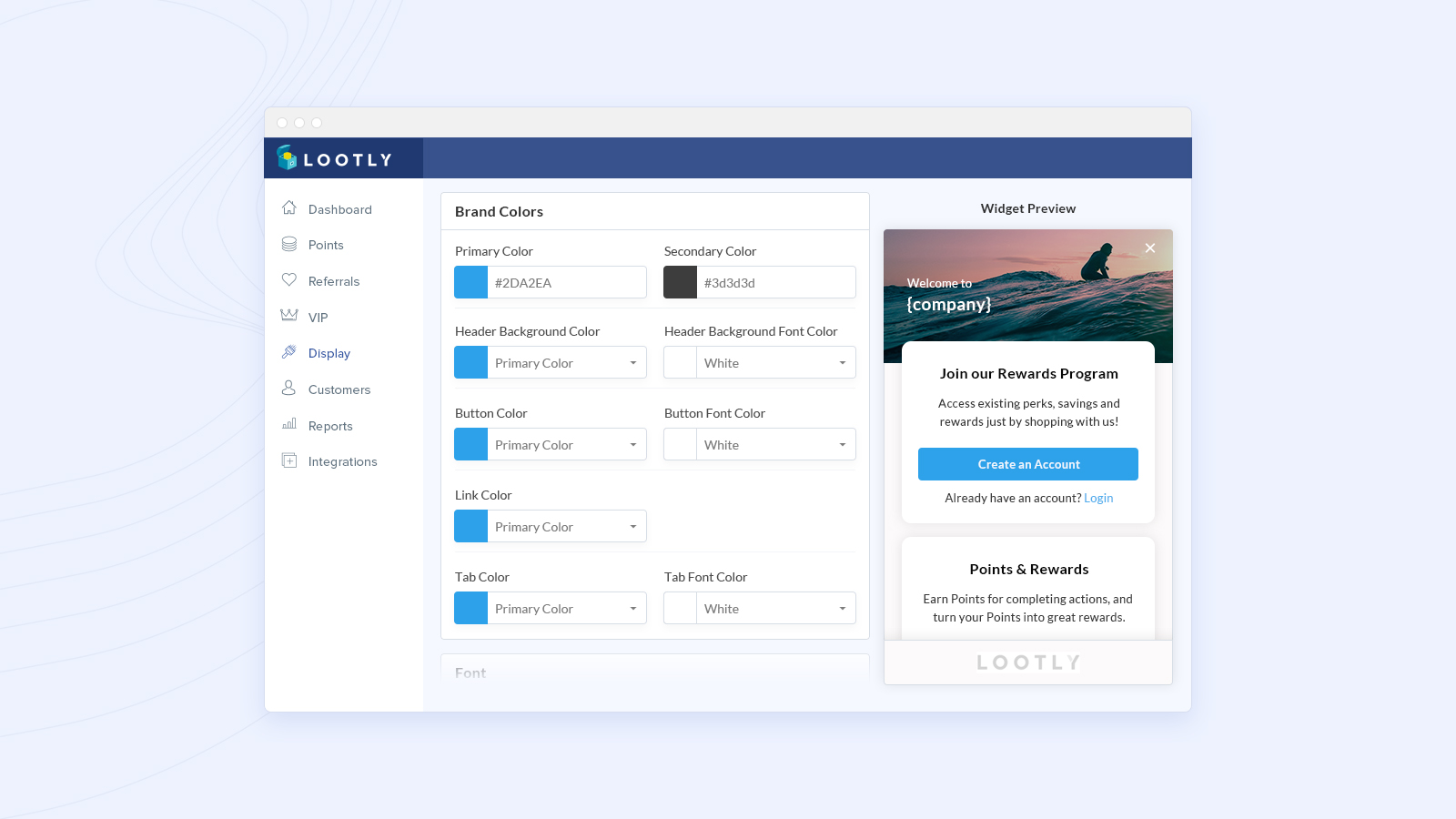 Customize the design & text to best match your branding