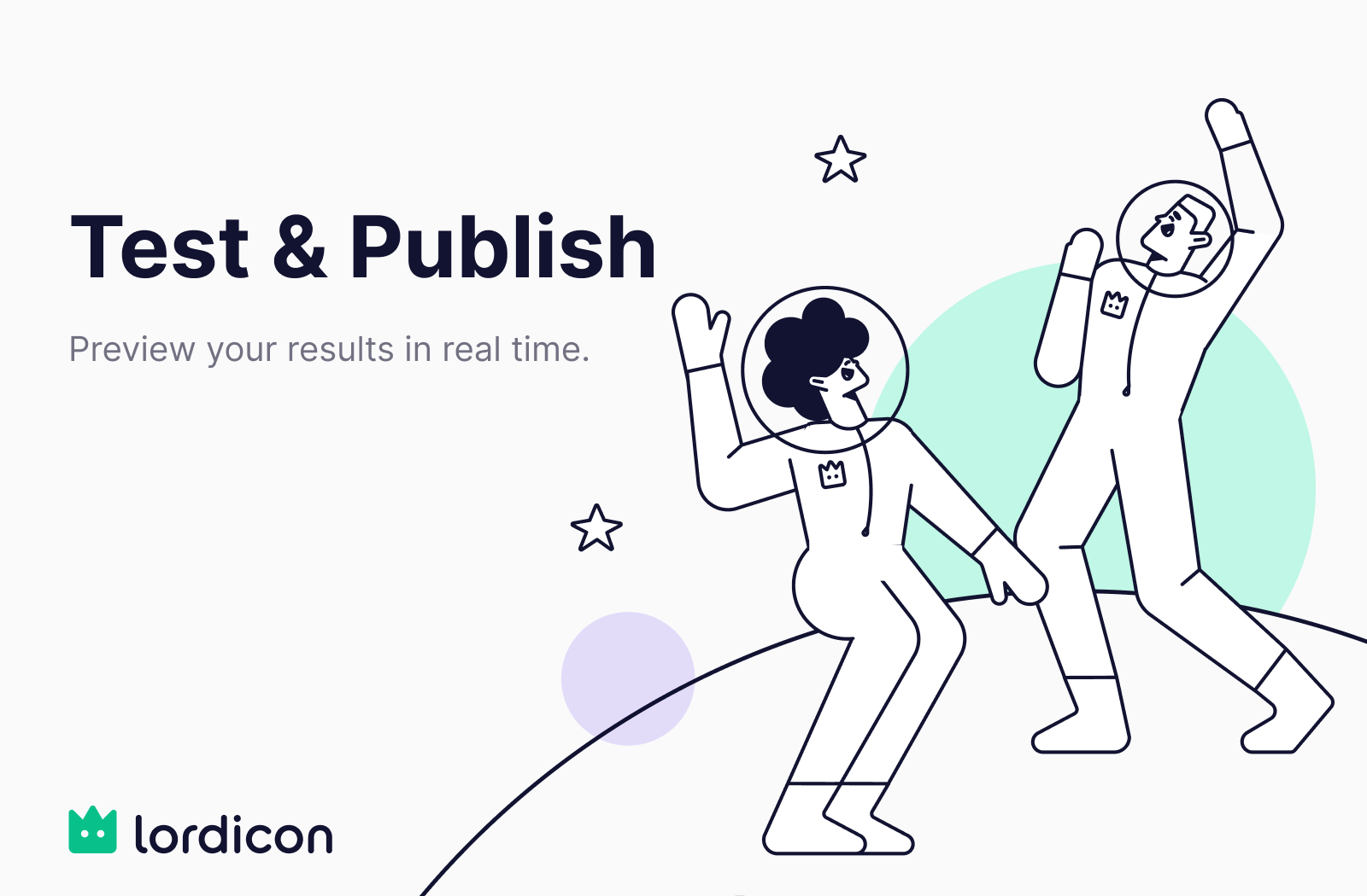 Preview your results in real time.