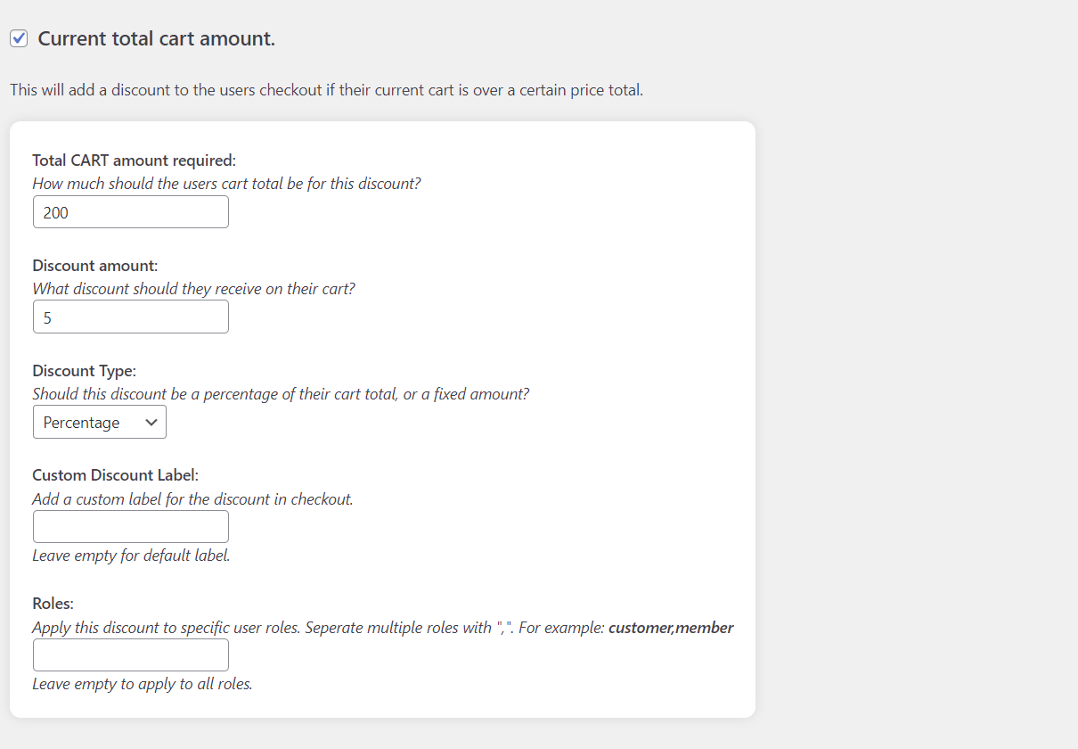 Example admin options #2