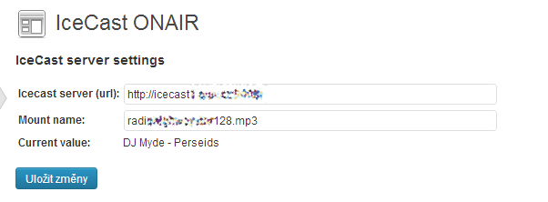 Settings of plugin