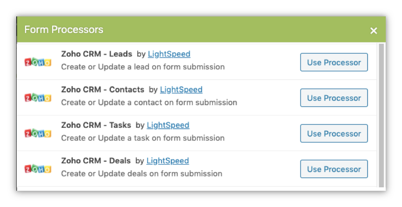 Form processors