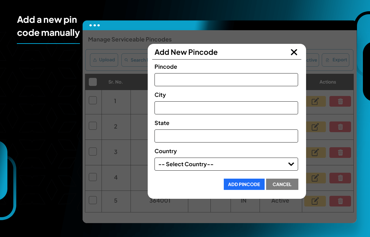 Customize success and error messages