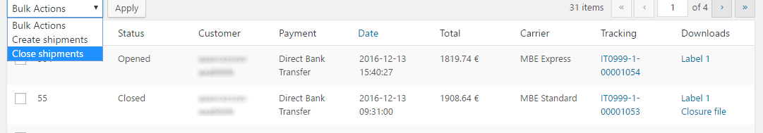 Shipping rates plugin choices in cart totals