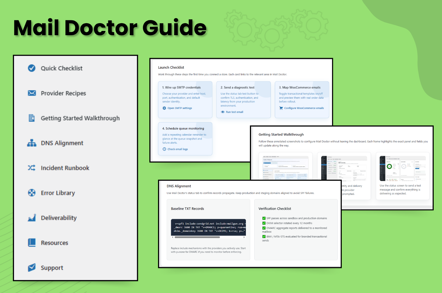 Mail Dcotor Guide: Guide to use Mail Doctor & Support.