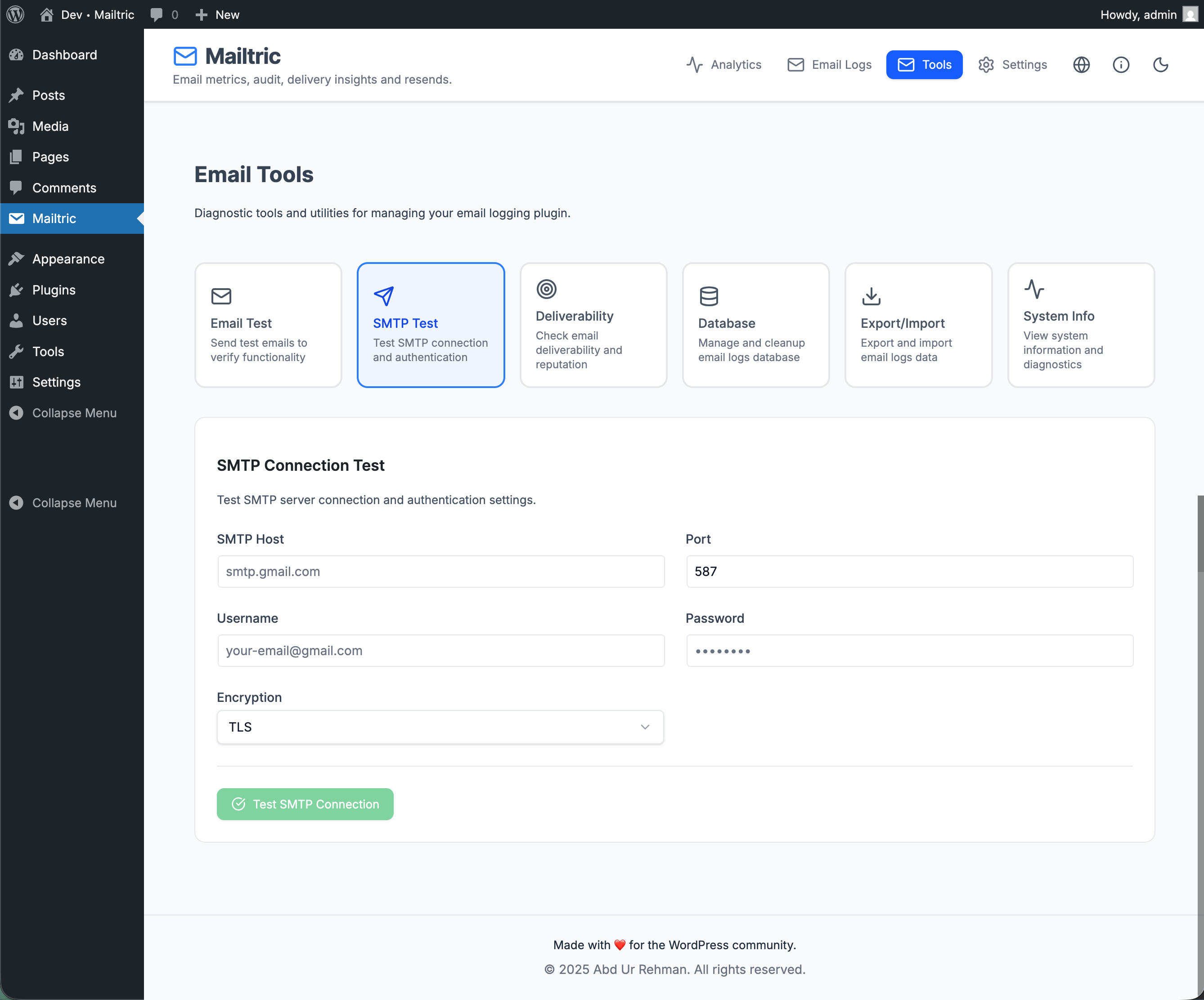 **Data retention** – enable retention, choose clean‑by mode, and set maximum logs.