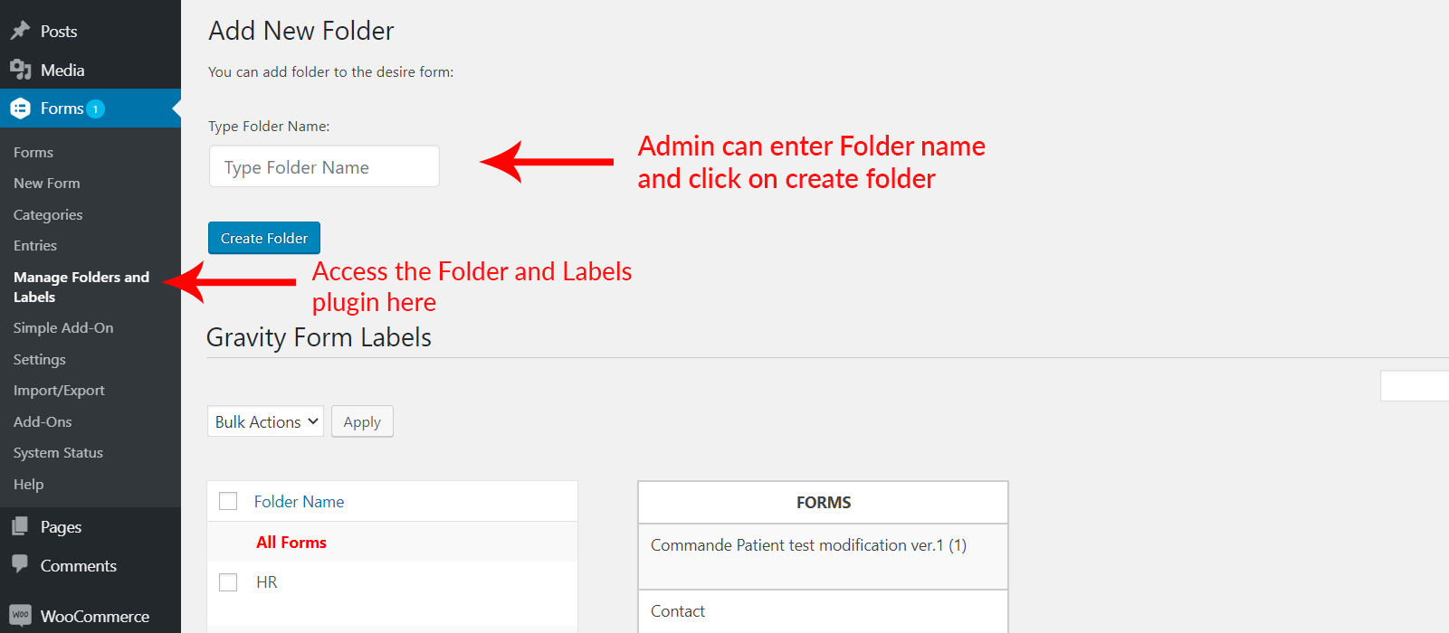 Create Folder